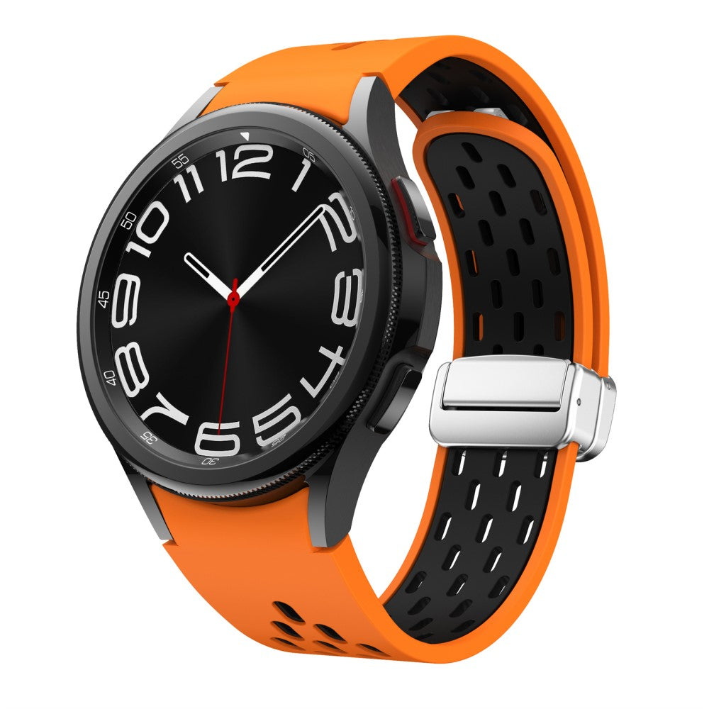 Mega Tough Samsung Smartwatch Silicone Universel Strap - Orange#serie_15