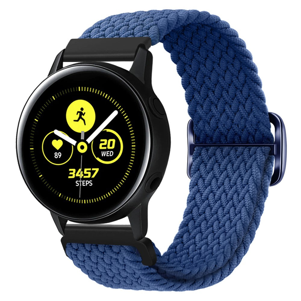 Super Stylish Smartwatch Nylon Universel Strap - Blue#serie_12