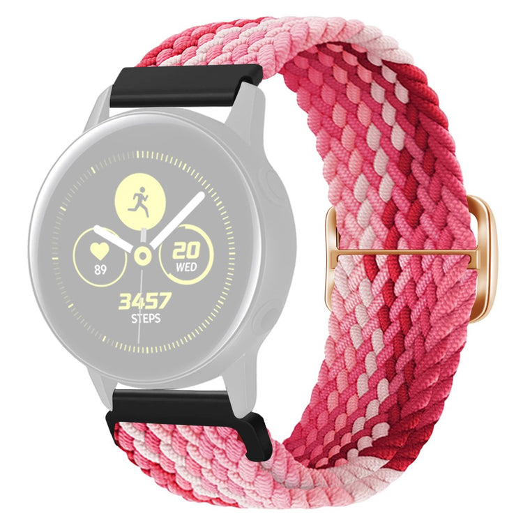 Absolutely Stylish Samsung Smartwatch Nylon Universel Strap - Red#serie_6