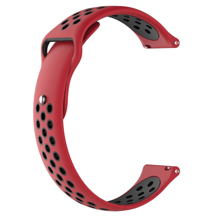 Super Elegant Smartwatch Silicone Universel Strap - Red#serie_8