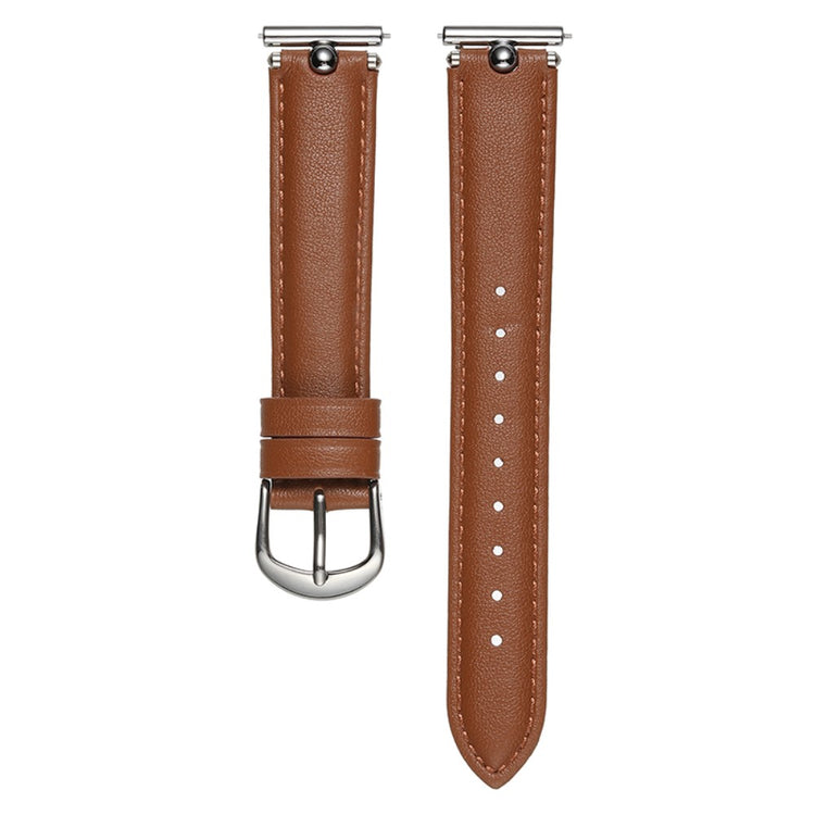 Samsung Galaxy Watch 5 Pro / Samsung Galaxy Watch 6 Classic (47mm) Genuine Leather Universel Strap - Brown#serie_10