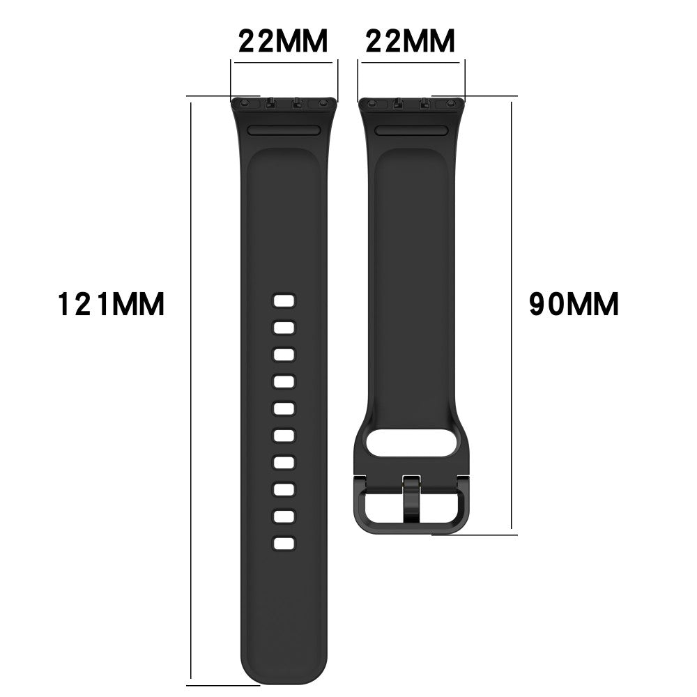 For Samsung Galaxy Fit3 Flexible Watch Strap Silicone Band Wrist Bracelet - Orange#serie_3