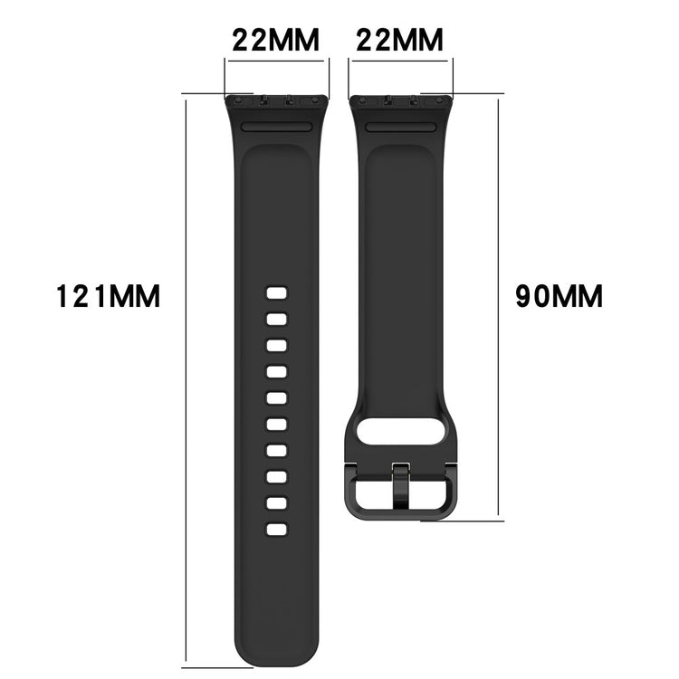 For Samsung Galaxy Fit3 Flexible Watch Strap Silicone Band Wrist Bracelet - Dark Blue#serie_11