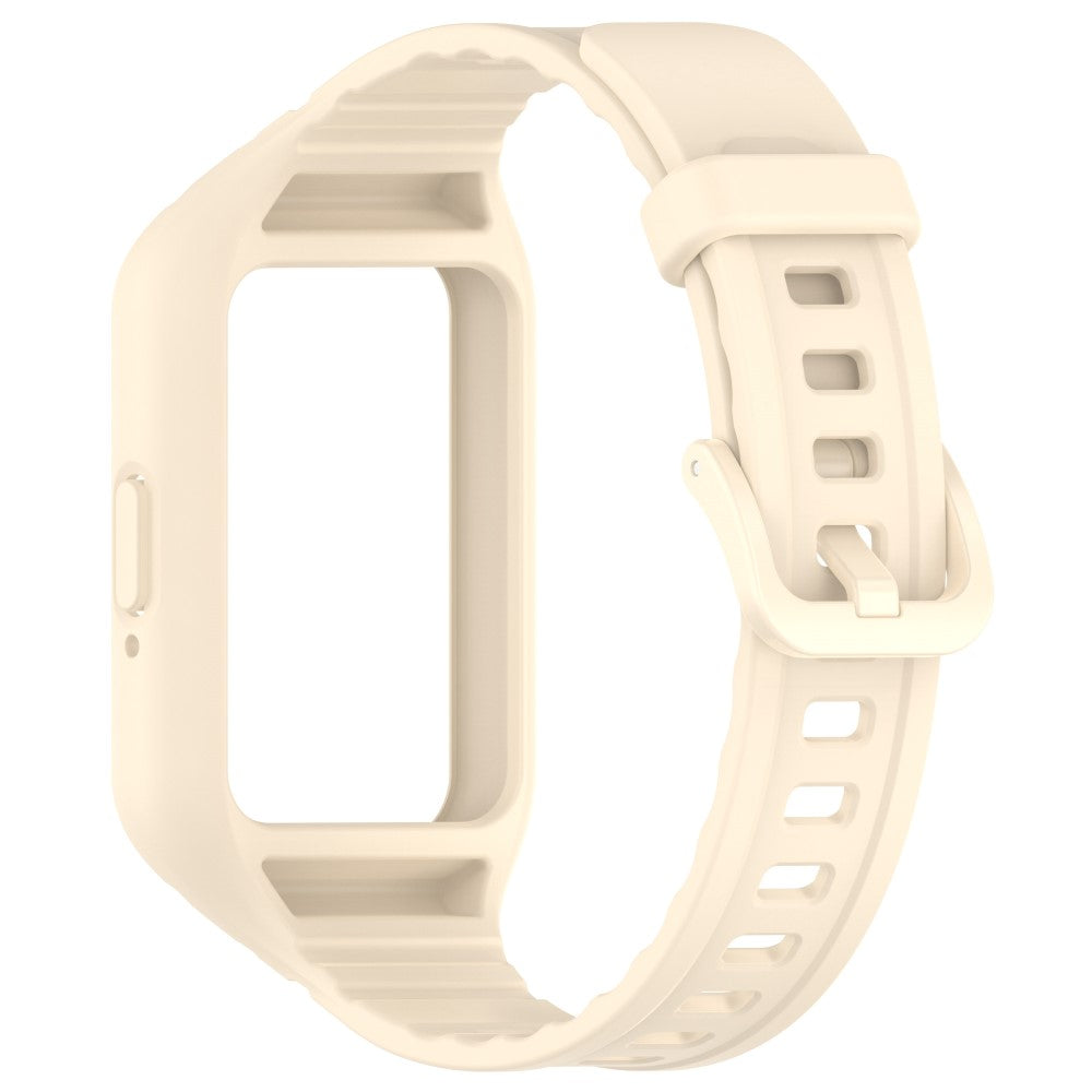 Super Nice Samsung Galaxy Fit 3 Silicone Strap - White#serie_7