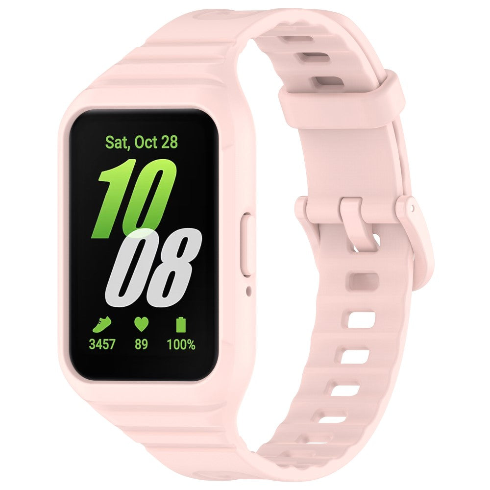 Exquisite Samsung Galaxy Fit 3 Silicone Strap - Pink#serie_8