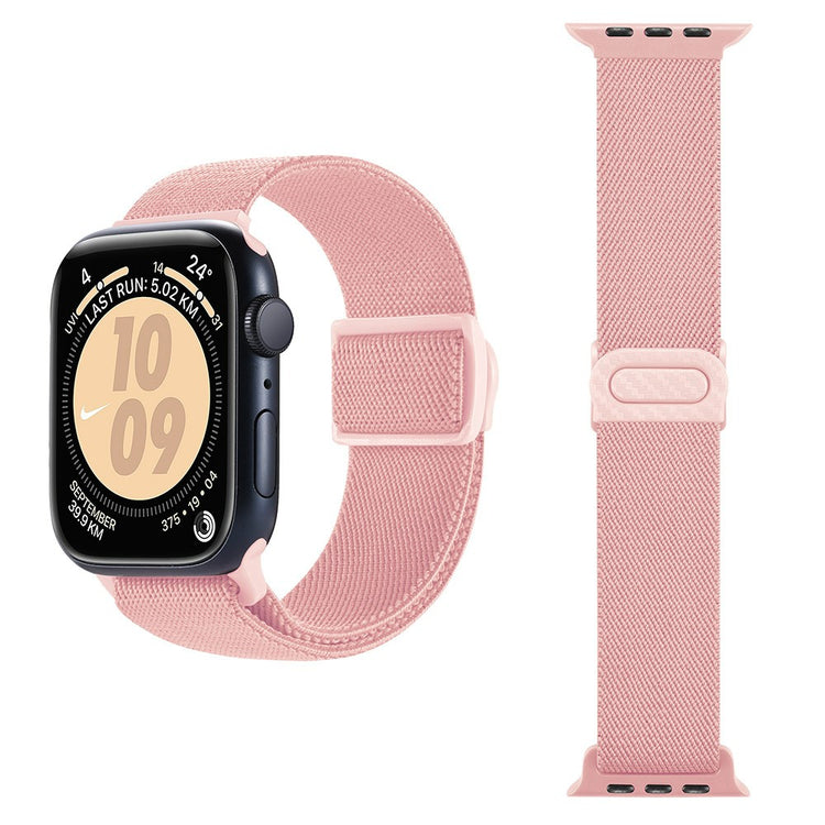 Super Stylish Apple Smartwatch Nylon Universel Strap - Pink#serie_2