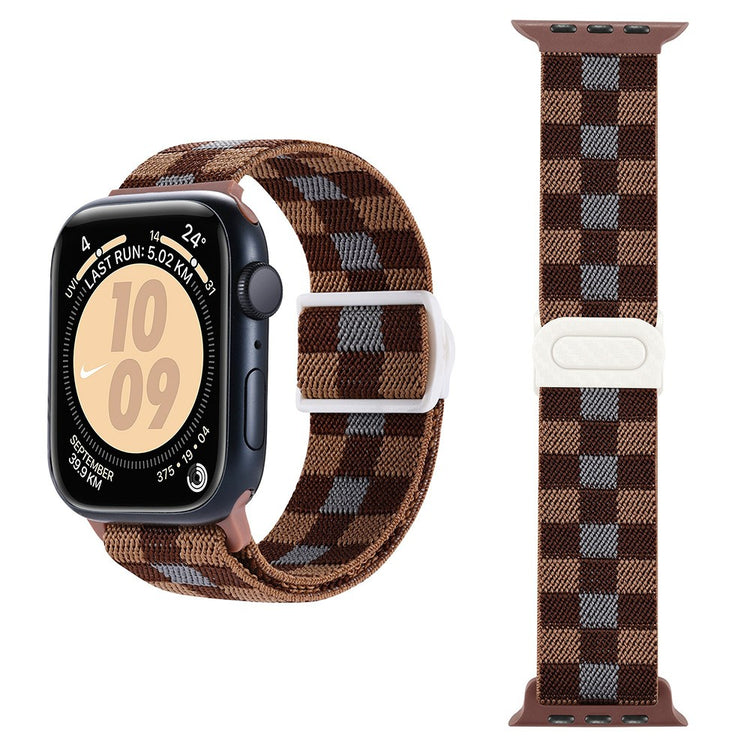 Incredibly Pleasant Apple Smartwatch Nylon Universel Strap - Brown#serie_7