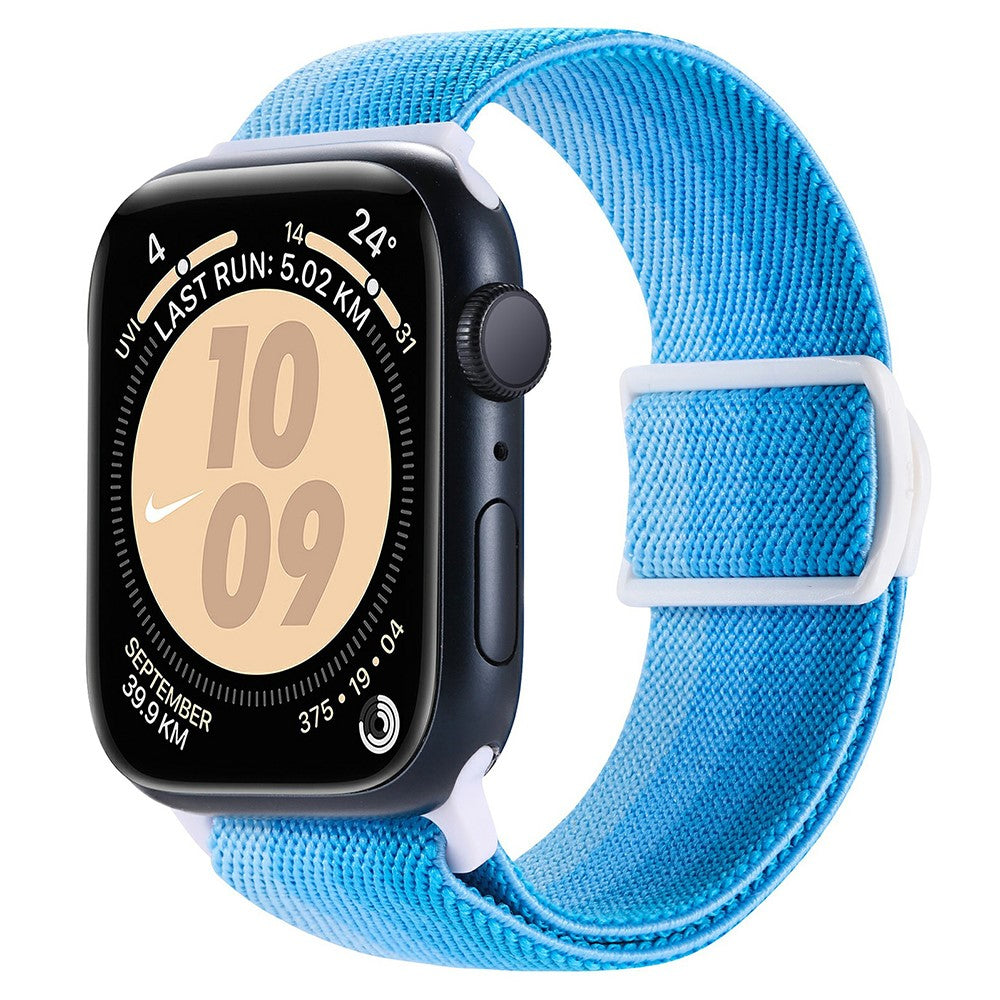 Incredibly Pleasant Apple Smartwatch Nylon Universel Strap - Blue#serie_14