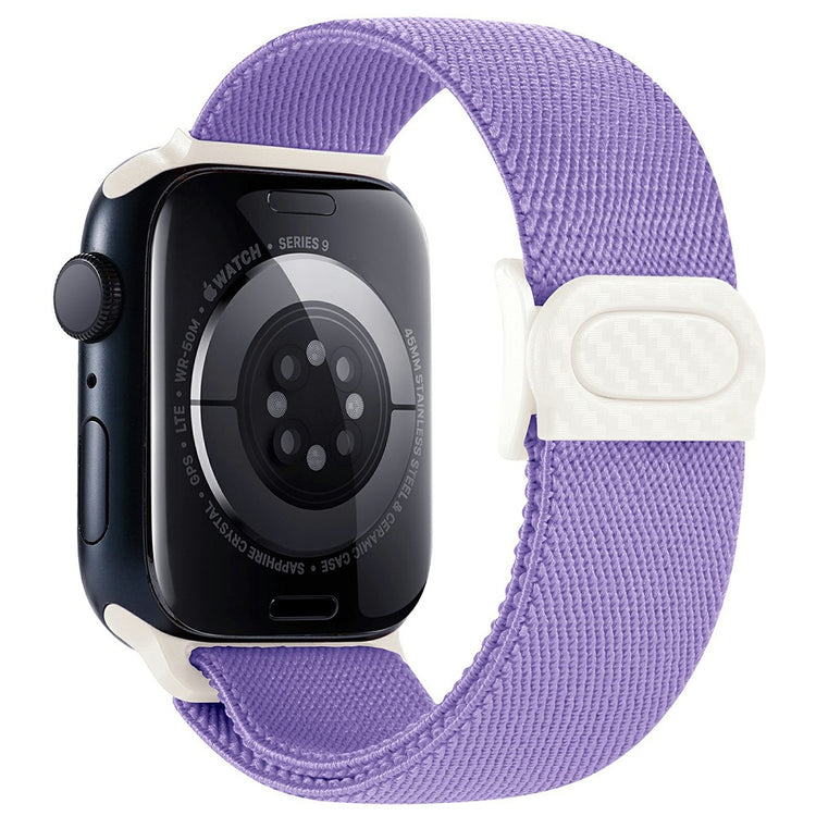 Remarkably Pleasant Apple Smartwatch Nylon Universel Strap - Purple#serie_20