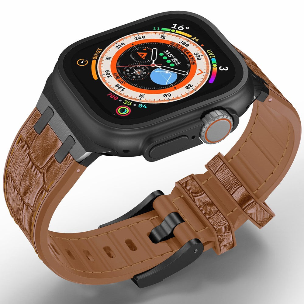 Remarkably Good Apple Smartwatch Pu Leather Universel Strap - Brown#serie_5