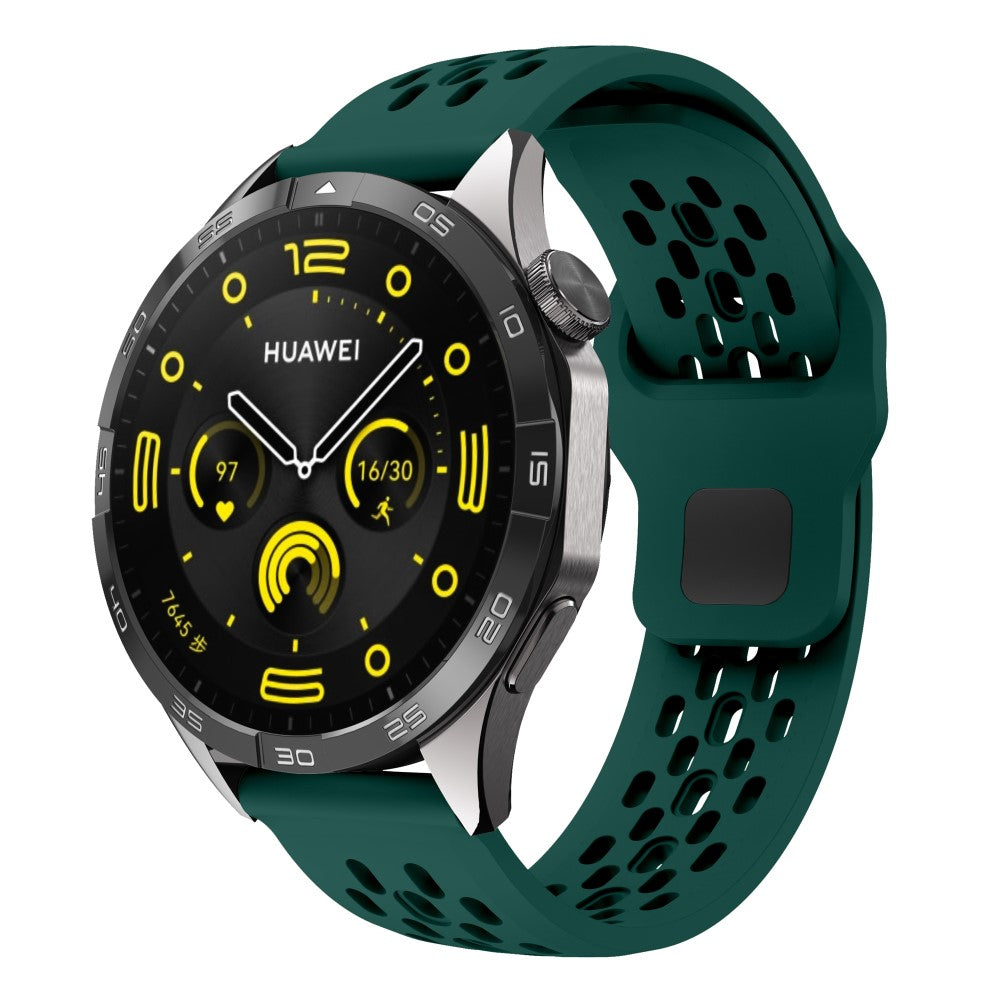 Absolutely Reliable Smartwatch Silicone Universel Strap - Green#serie_6