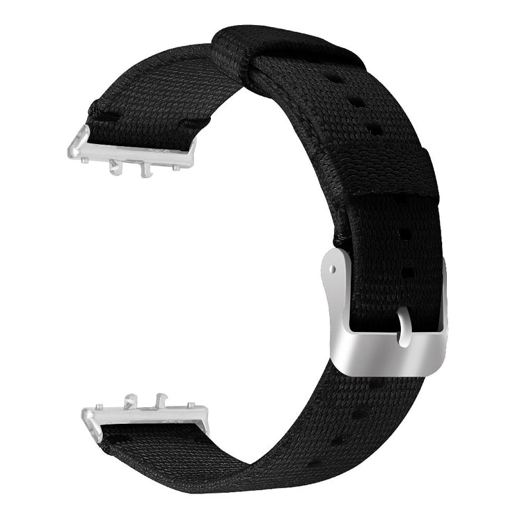 Elegant Samsung Galaxy Fit 3 Nylon Strap - Black#serie_1