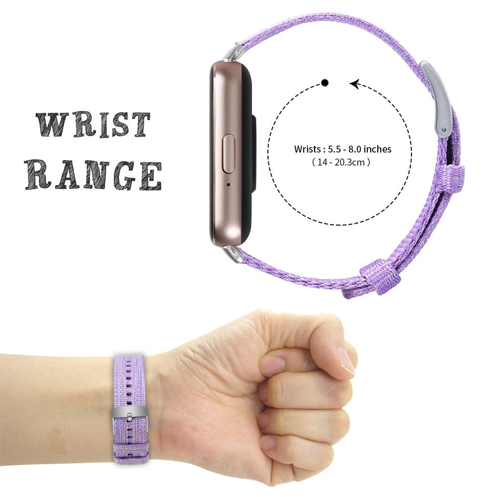 Tough Samsung Galaxy Fit 3 Nylon Strap - Purple#serie_3