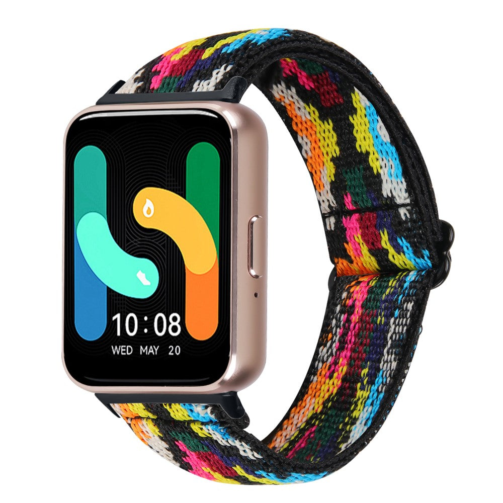 Really Cool Samsung Galaxy Fit 3 Nylon Strap - Multicolor#serie_15