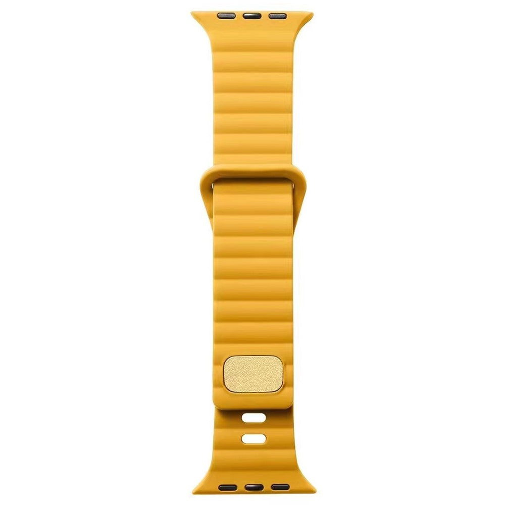 Super Sweet Apple Smartwatch Silicone Universel Strap - Yellow#serie_1