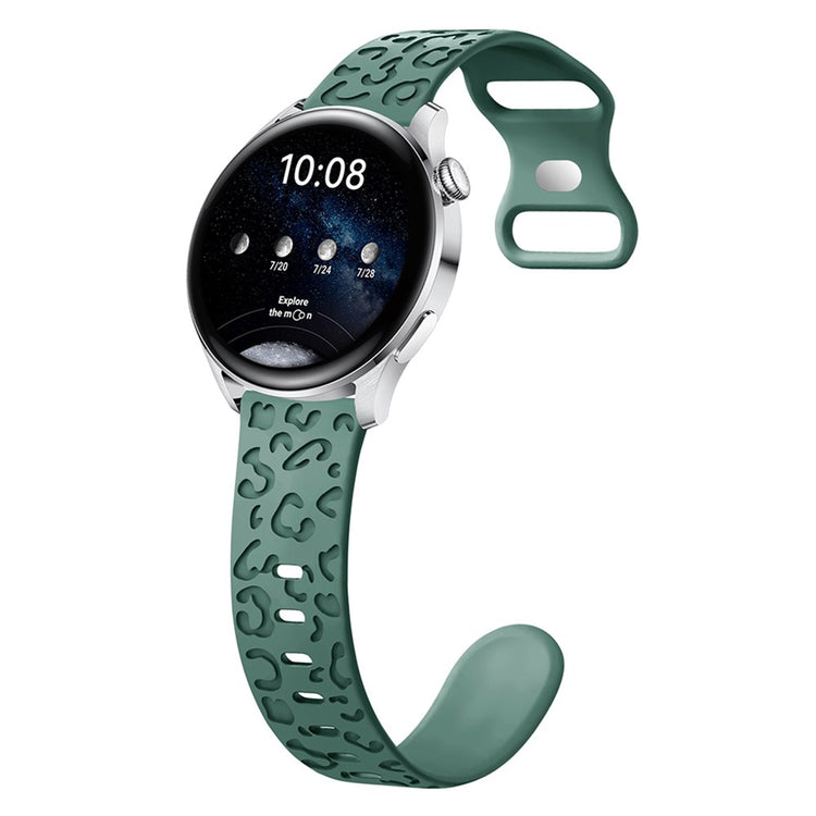 Incredibly Pleasant Smartwatch Silicone Universel Strap - Green#serie_9