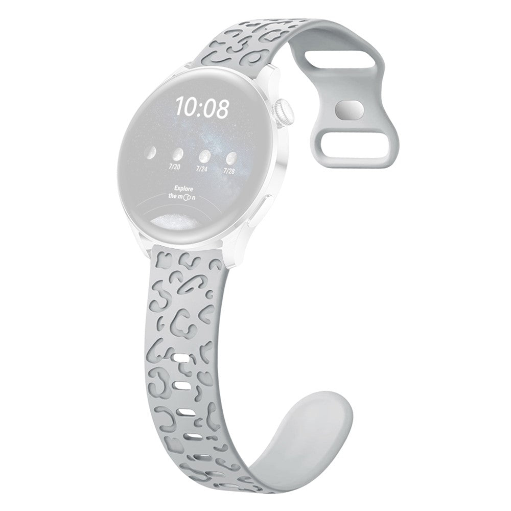 Incredibly Pleasant Smartwatch Silicone Universel Strap - Silver#serie_14