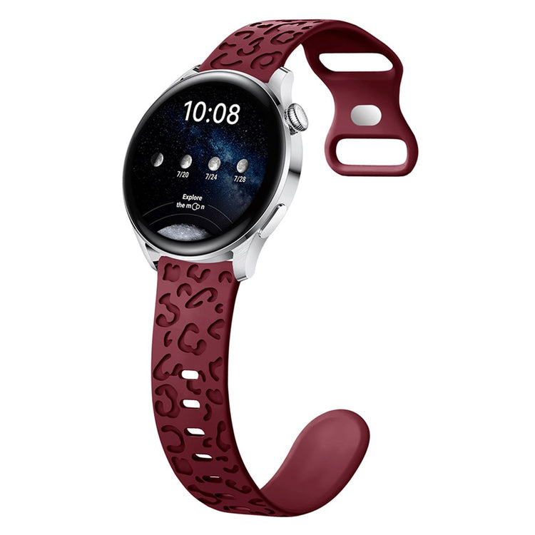 Remarkably Fantastic Smartwatch Silicone Universel Strap - Red#serie_5