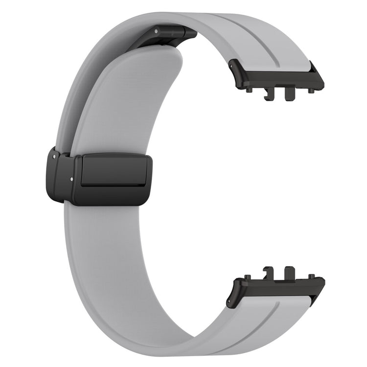 Super Comfortable Samsung Galaxy Fit 3 Silicone Strap - Silver#serie_10