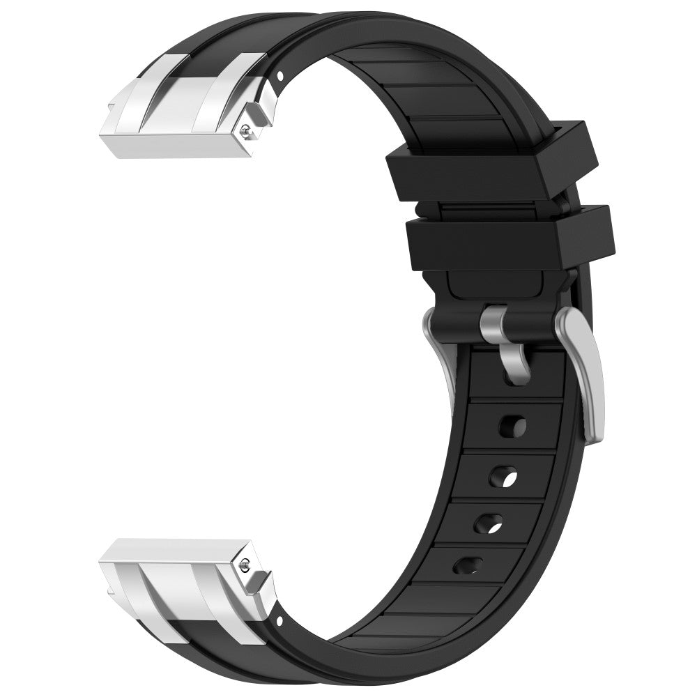 Elegant Smartwatch Silicone Universel Strap - Black#serie_1