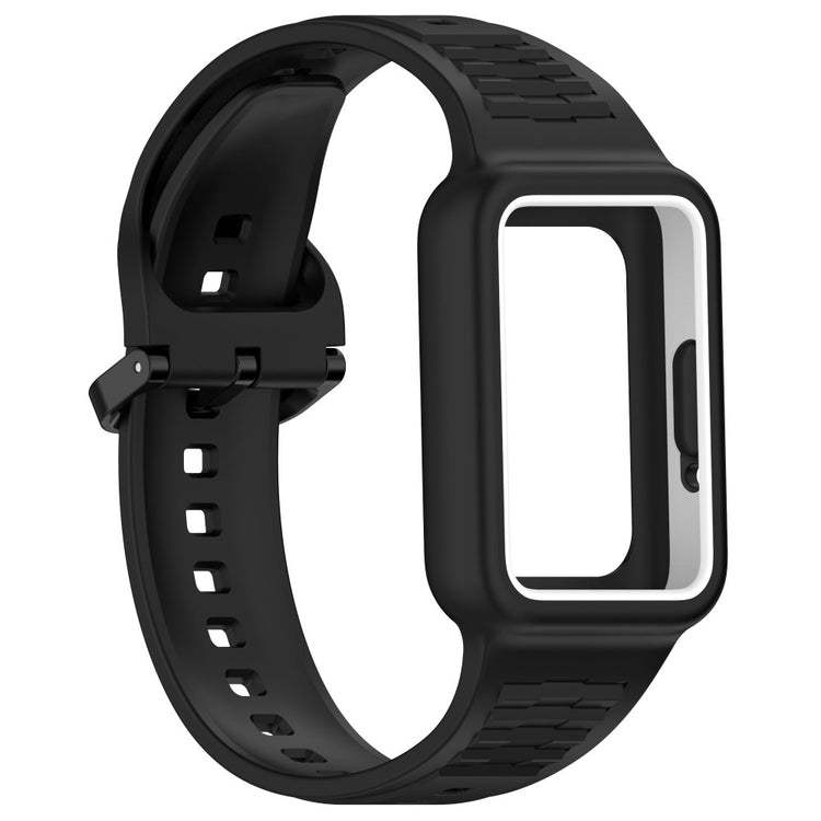 Remarkably Beautiful Samsung Galaxy Fit 3 Silicone Strap - Black#serie_1