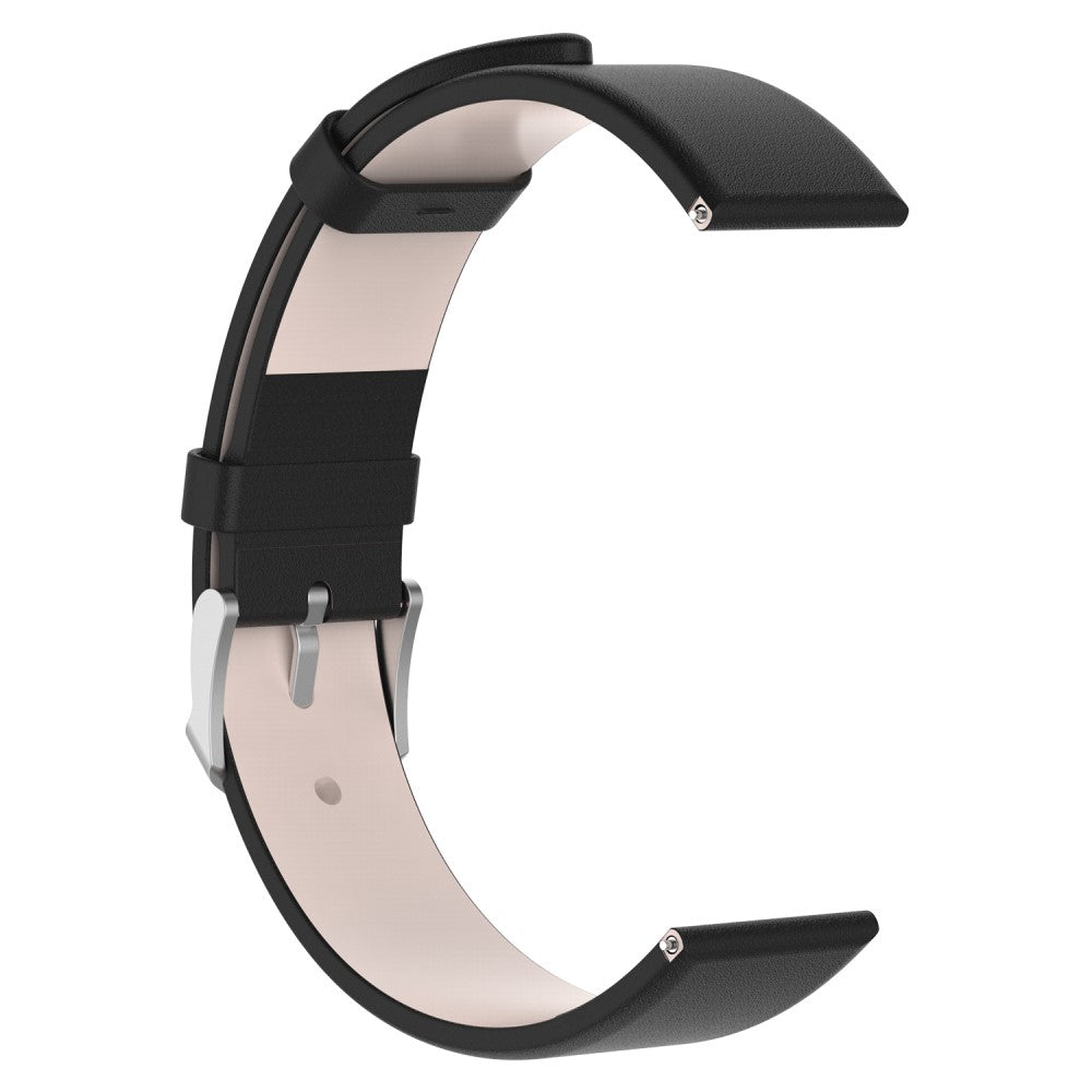 Mega Stylish Garmin Lily 2 Pu Leather Strap - Black#serie_1