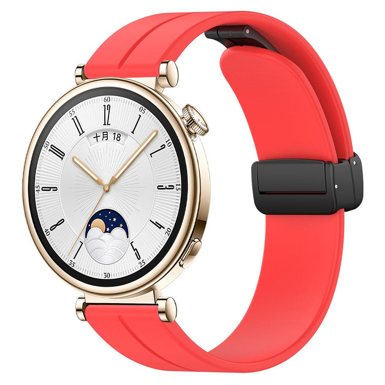 Absolutely Pleasant Smartwatch Silicone Universel Strap - Red#serie_5