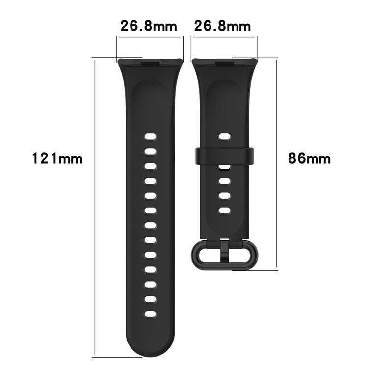 Absolutely Good Xiaomi Redmi Watch 4 Silicone Strap - Black#serie_1