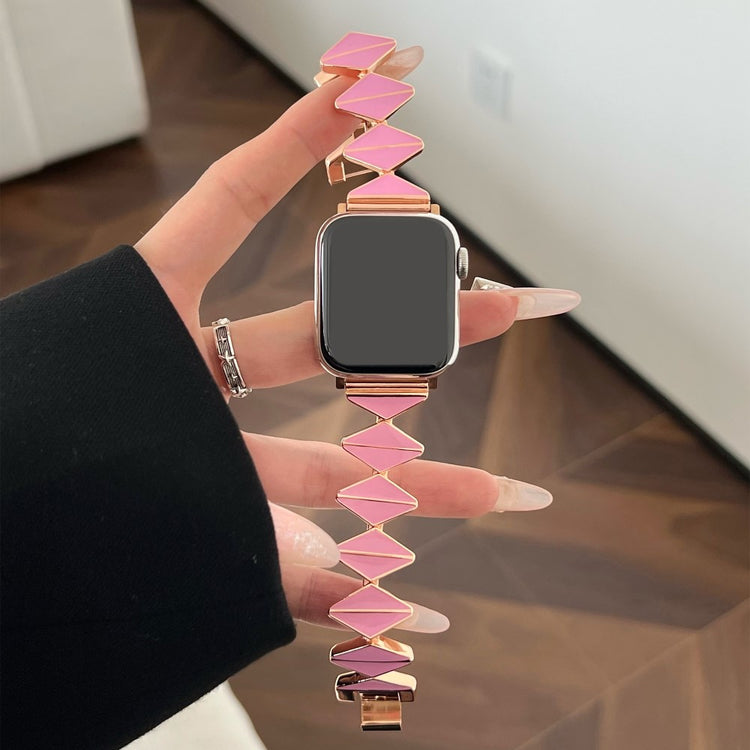 Remarkably Neat Apple Smartwatch Metal Universel Strap - Pink#serie_3