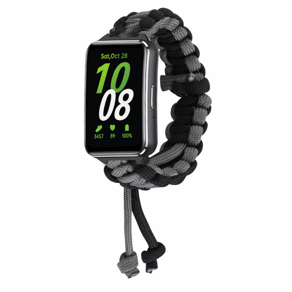 Super Good Samsung Galaxy Fit 3 Nylon Strap - Black#serie_3