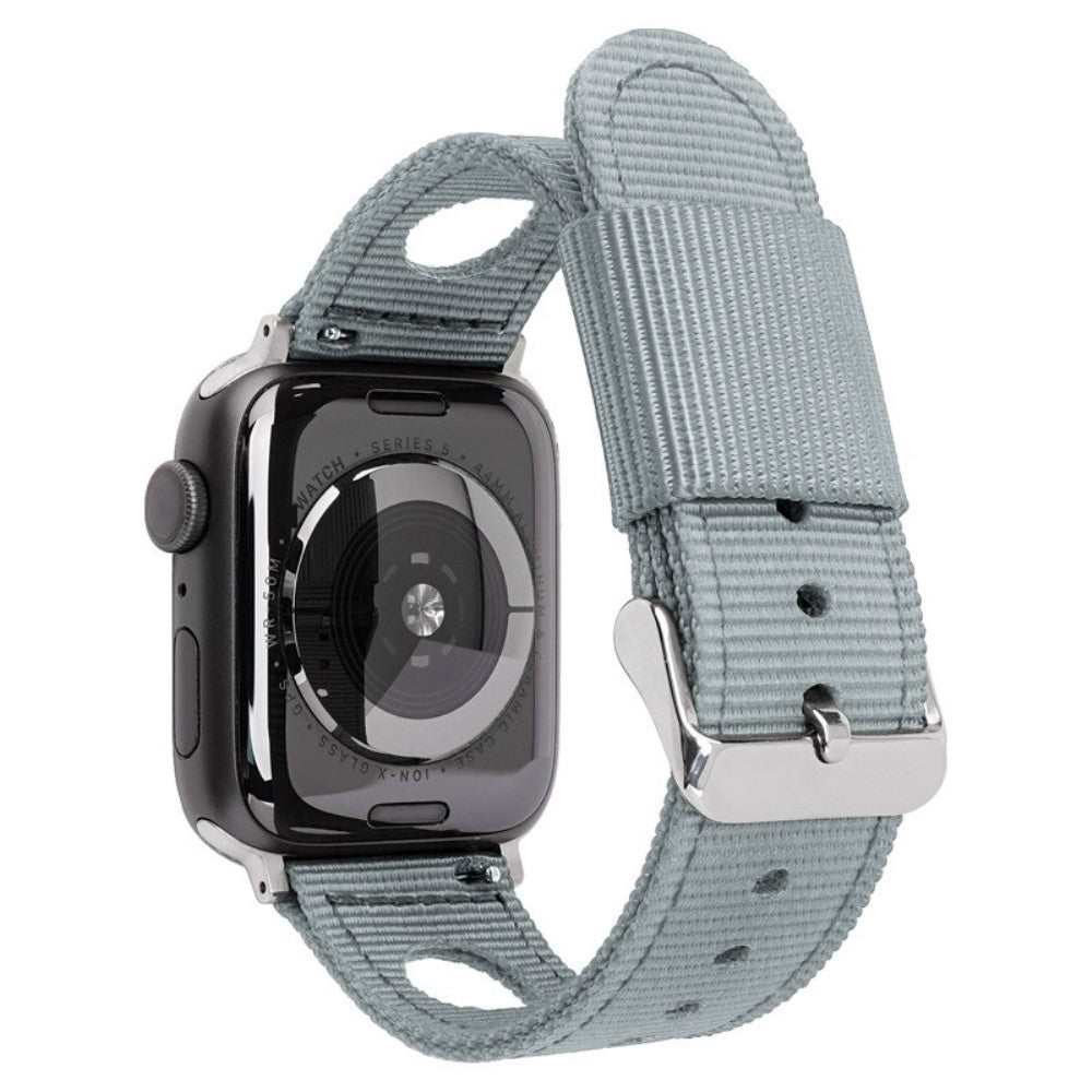 Timeless Apple Smartwatch Nylon Universel Strap - Silver#serie_8