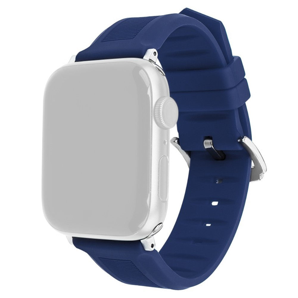 Remarkably Nice Apple Smartwatch Silicone Universel Strap - Blue#serie_2