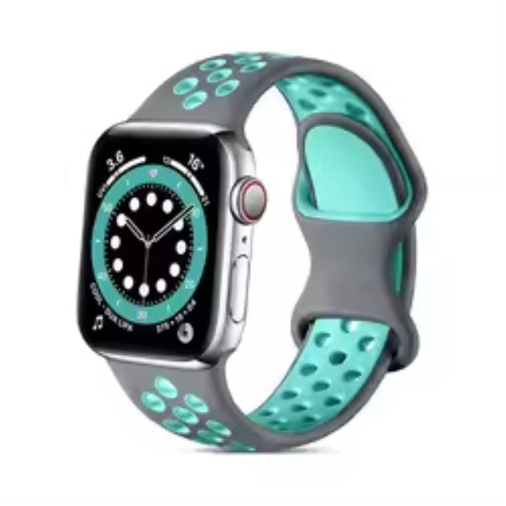 Really Cool Apple Smartwatch Silicone Universel Strap - Green#serie_2