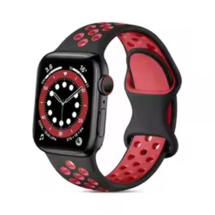 Really Cool Apple Smartwatch Silicone Universel Strap - Red#serie_14