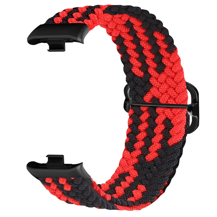 Stylish Xiaomi Redmi Watch 4 Nylon Strap - Red#serie_3