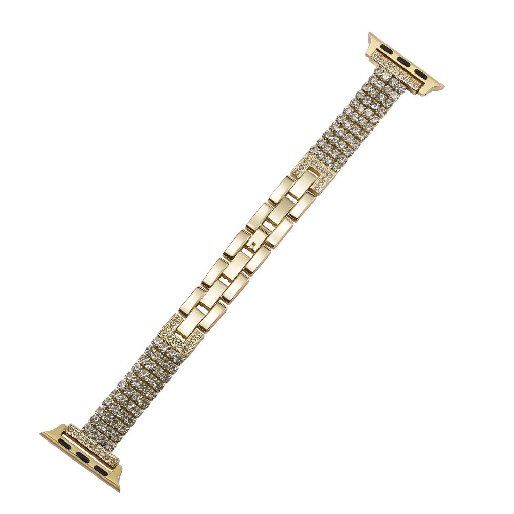 Cool Apple Smartwatch Rhinestone Universel Strap - Gold#serie_1