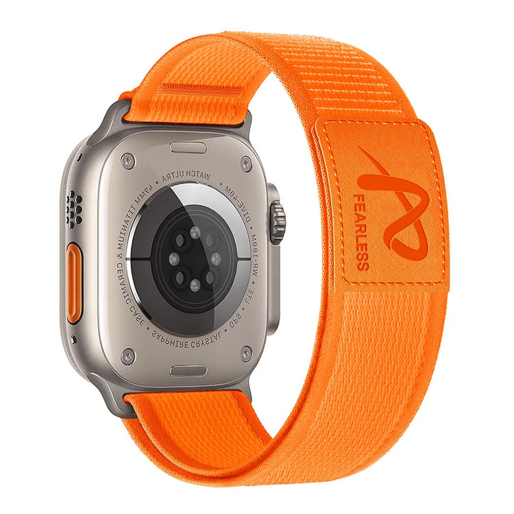 Super Stylish Apple Smartwatch Nylon Universel Strap - Orange#serie_10