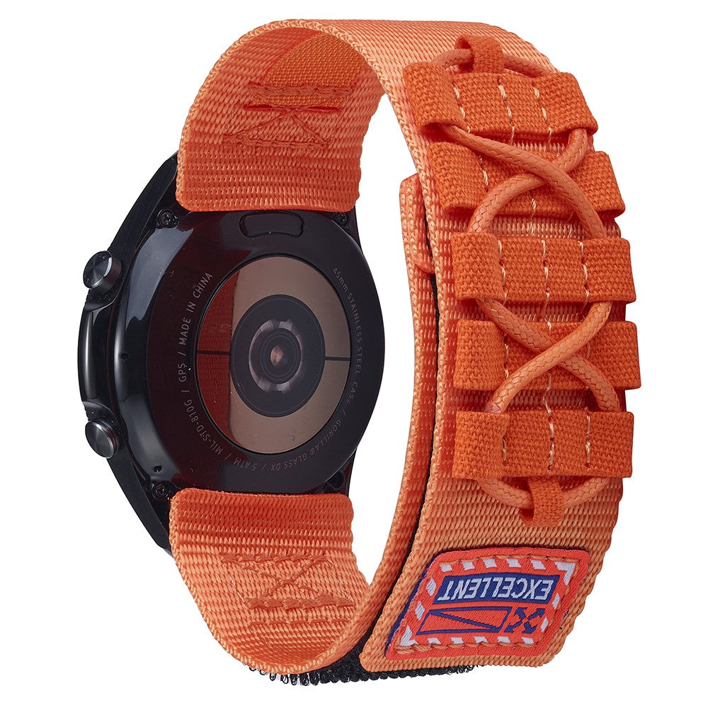 Cool Smartwatch Nylon Universel Strap - Orange#serie_1