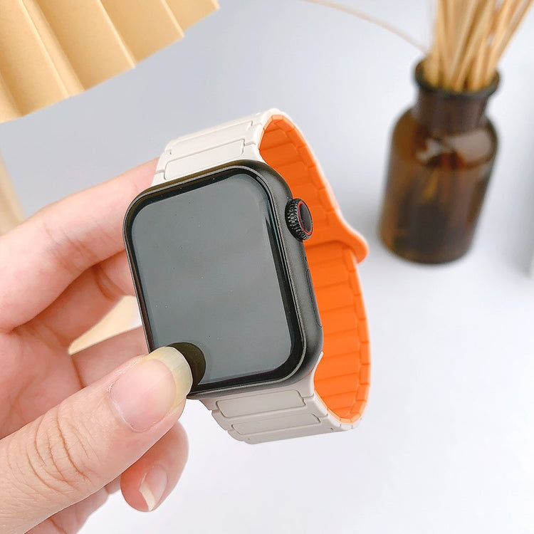 Incredibly Tough Apple Smartwatch Silicone Universel Strap - Orange#serie_14