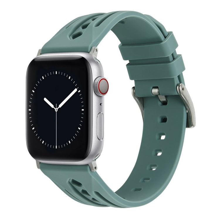 Durable Apple Smartwatch Silicone Universel Strap - Green#serie_5