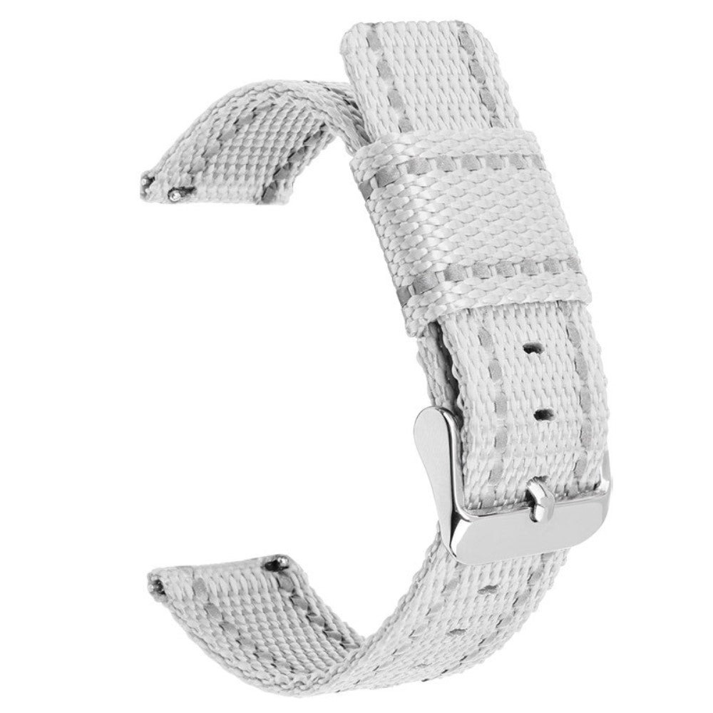 Absolutely Stylish Smartwatch Nylon Universel Strap - White#serie_17