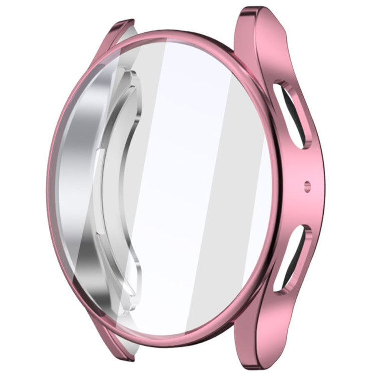 Samsung Galaxy Watch7 44mm Case Full Guard Soft Flexible Watch Protector Built-In Screen Cover - Pink#serie_4