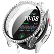 Super Propre Samsung Galaxy Watch 7 40mm Coques avec Protection d'écran en Verre et Pierre du Rhin