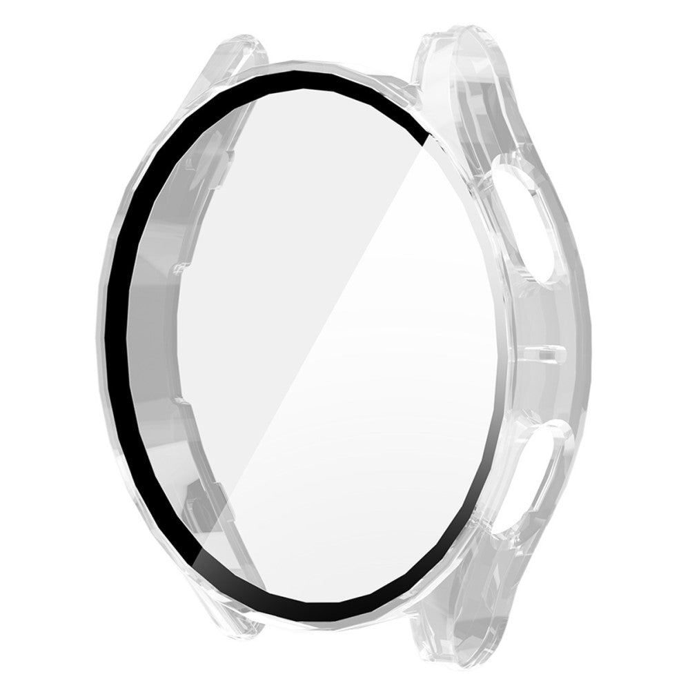 ENKAY HAT PRINCE Samsung Galaxy Watch7 44mm Bump Resistant Case Protective Watch Cover Built-In Screen Film - Transparent#serie_7