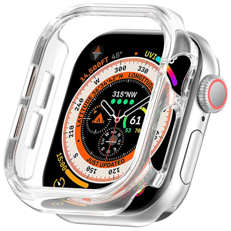 Apple Watch Series 10 46mm Half Coverage Hollow-Out Protective Cover Bump Resistant Watch Frame Case - Transparent#serie_5