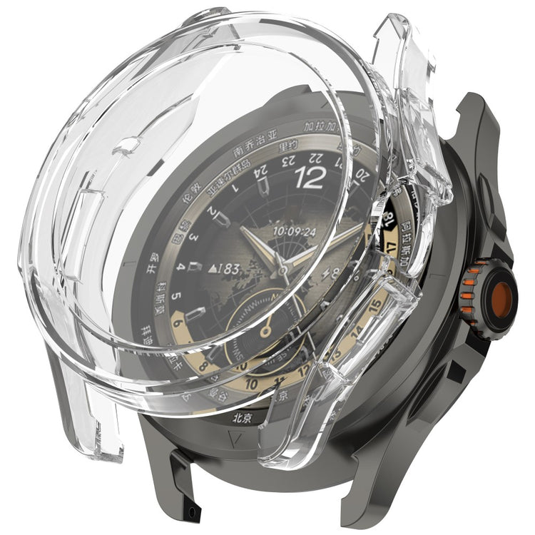 Xiaomi Watch S4 Sport Flexible Watch Case Electroplating Overall Protective Cover Built-In Screen Film - Transparent#serie_1