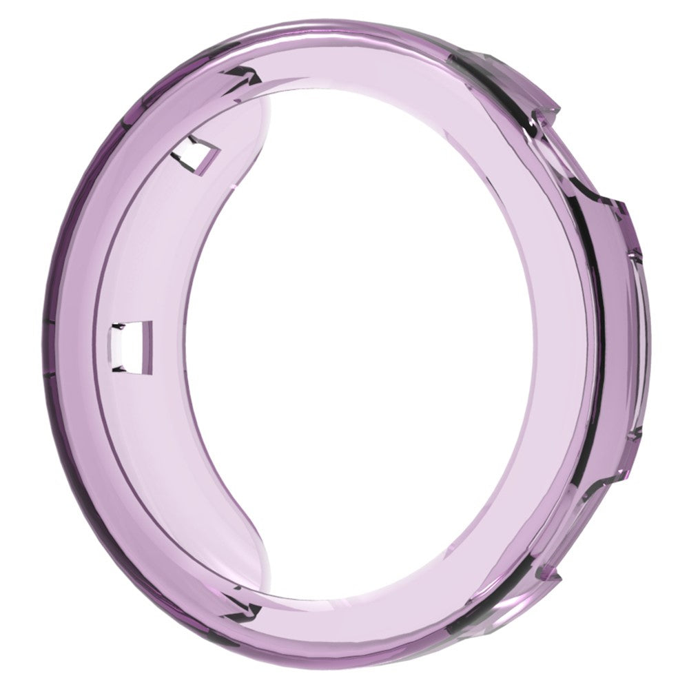 Huawei Watch GT 5 41mm Watch Case Half Cover Flexible Protective Watch Frame - Transparent Purple#serie_2