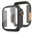 Confortable Apple Watch Series 10 42mm / Apple Watch Series 1-3 42mm Universel Coques avec Protection d'écran en Verre et Silicone / TPU