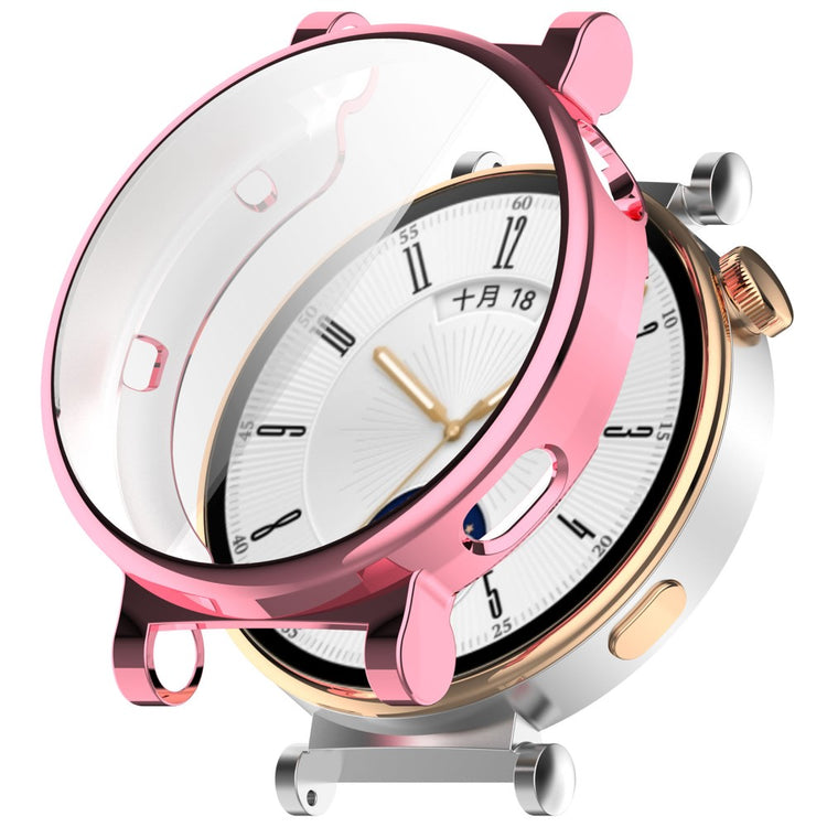 Fint Silikone Cover passer til Huawei Watch GT 4 41mm - Pink#serie_3