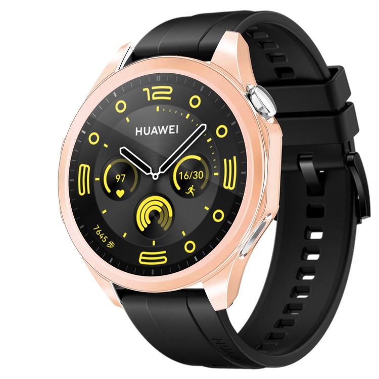 Meget Fint Silikone Cover passer til Huawei Watch GT 4 46mm - Pink#serie_4